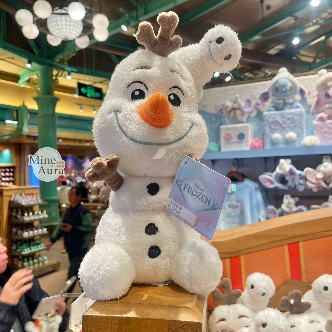 雪寶系列 雪寶 Olaf S號 娃娃 玩偶 冰雪奇緣 Frozen -上海迪士尼樂園