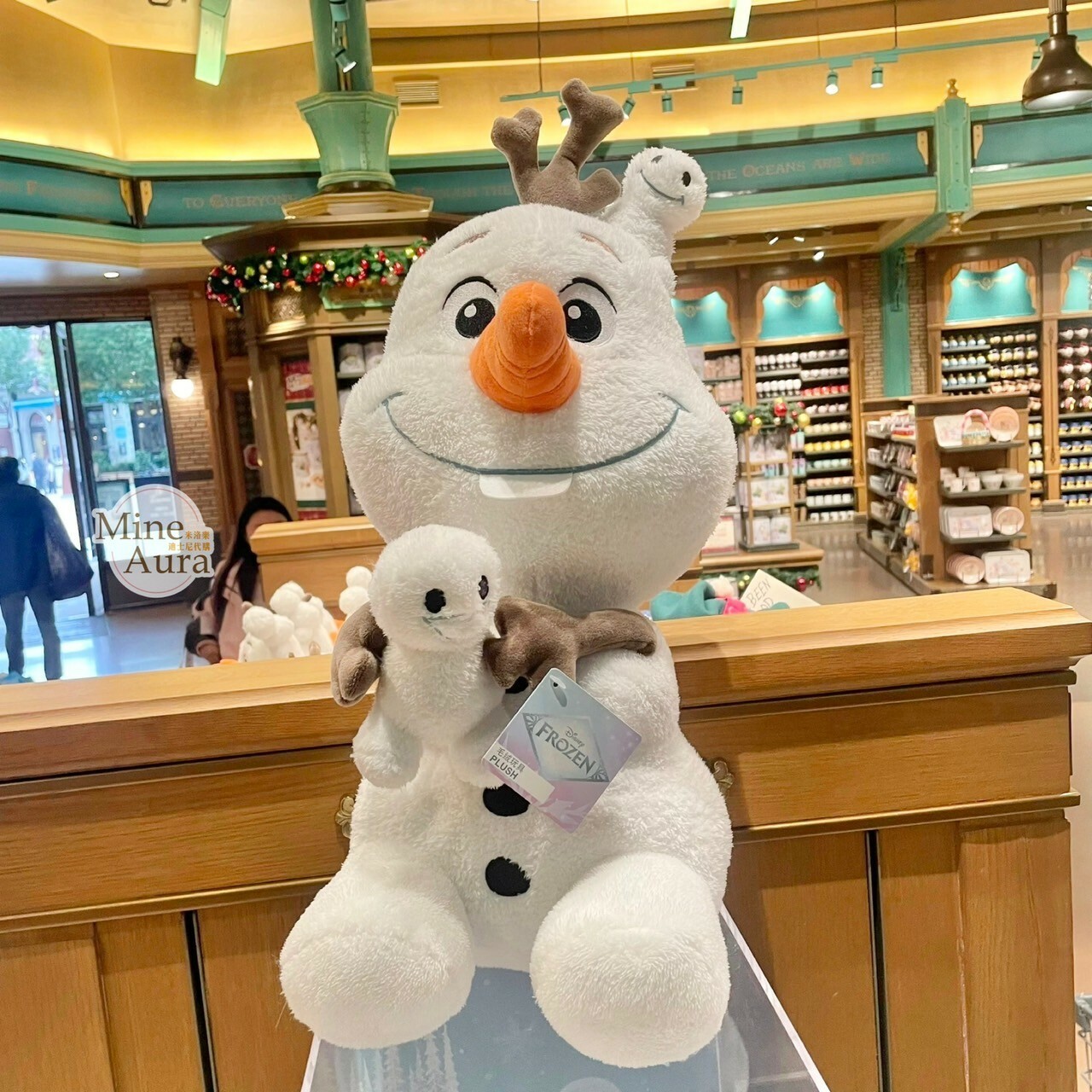 雪寶系列 雪寶 Olaf M號 娃娃 玩偶 冰雪奇緣 Frozen -上海迪士尼樂園