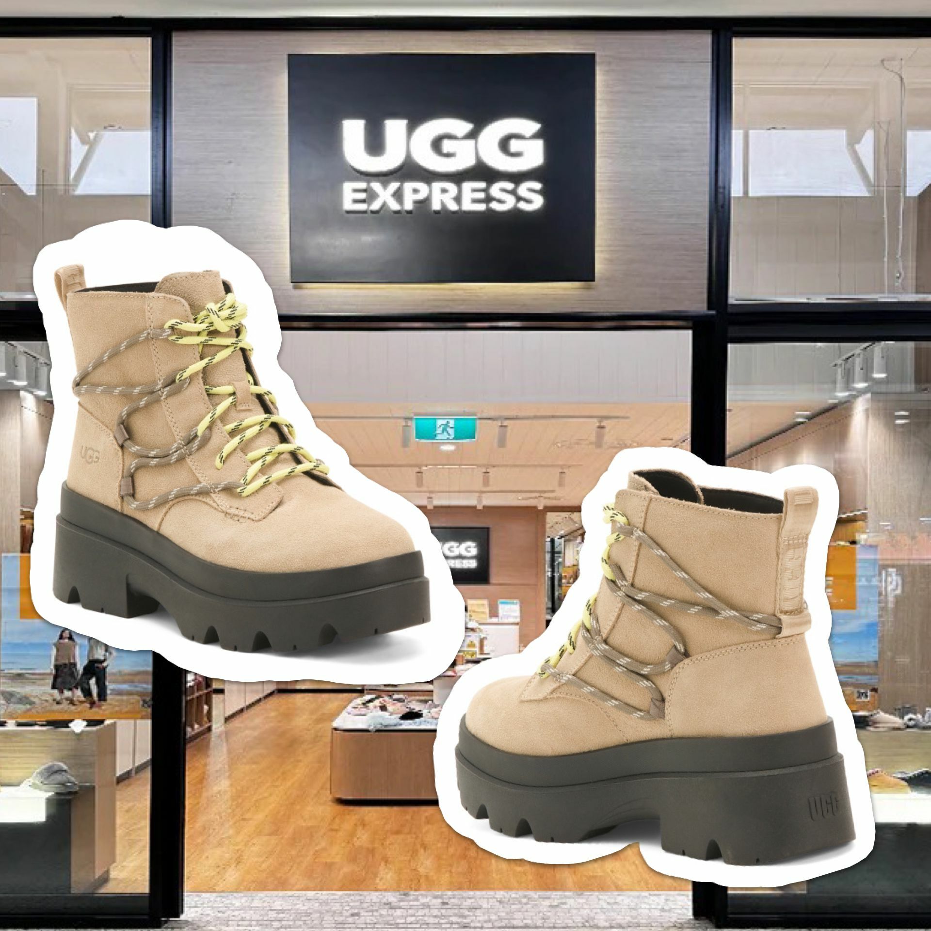 【預購】UGG Suede Brisbane G120520 女裝短靴