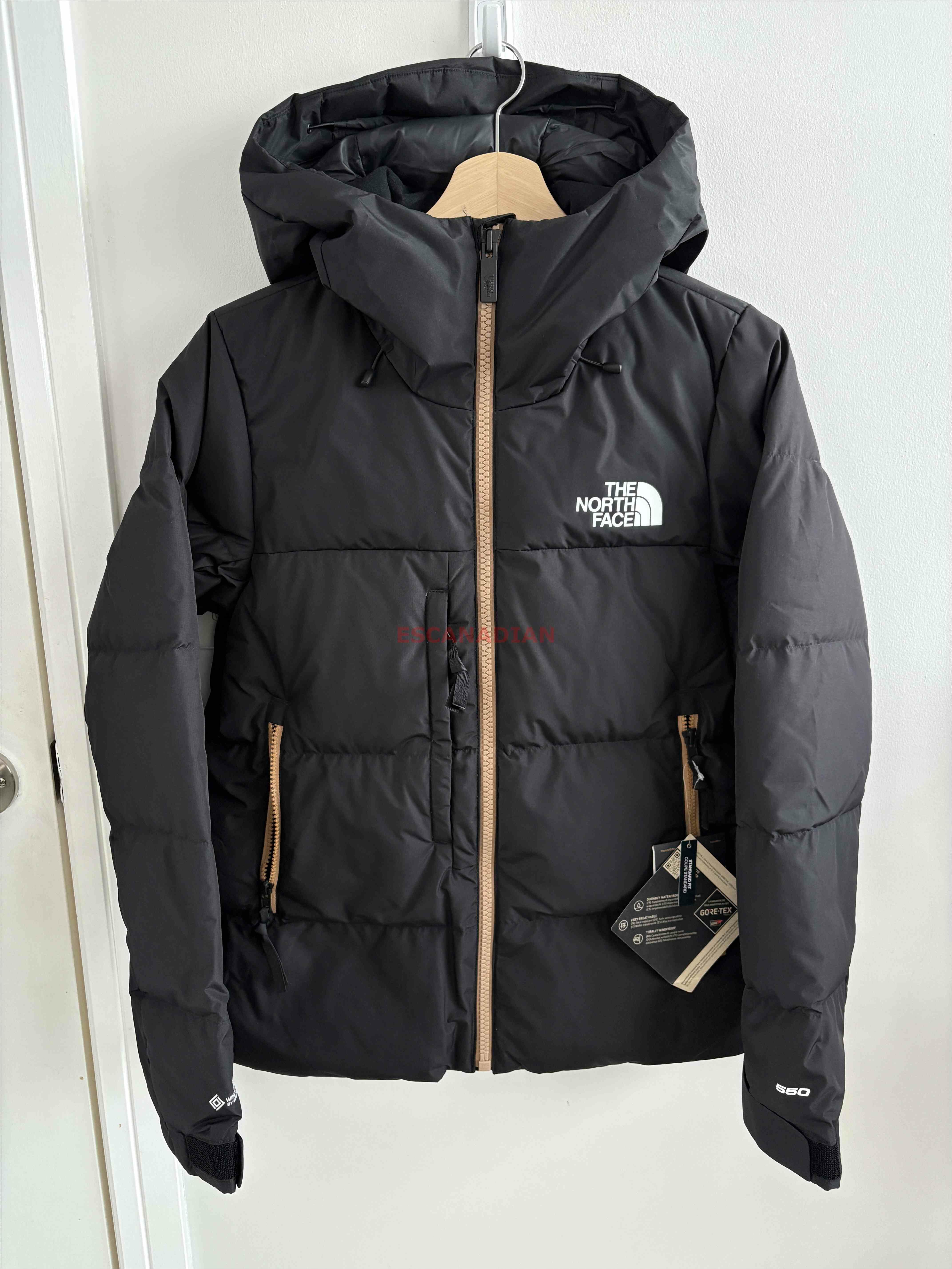 THE NORTH FACE 女大人 GORE-TEX系列 550蓬鬆羽絨 雪衣級 防水 防風面料 硬挺 外套