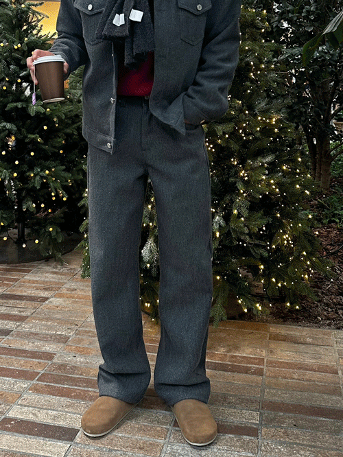 雙層寬鬆休閒褲