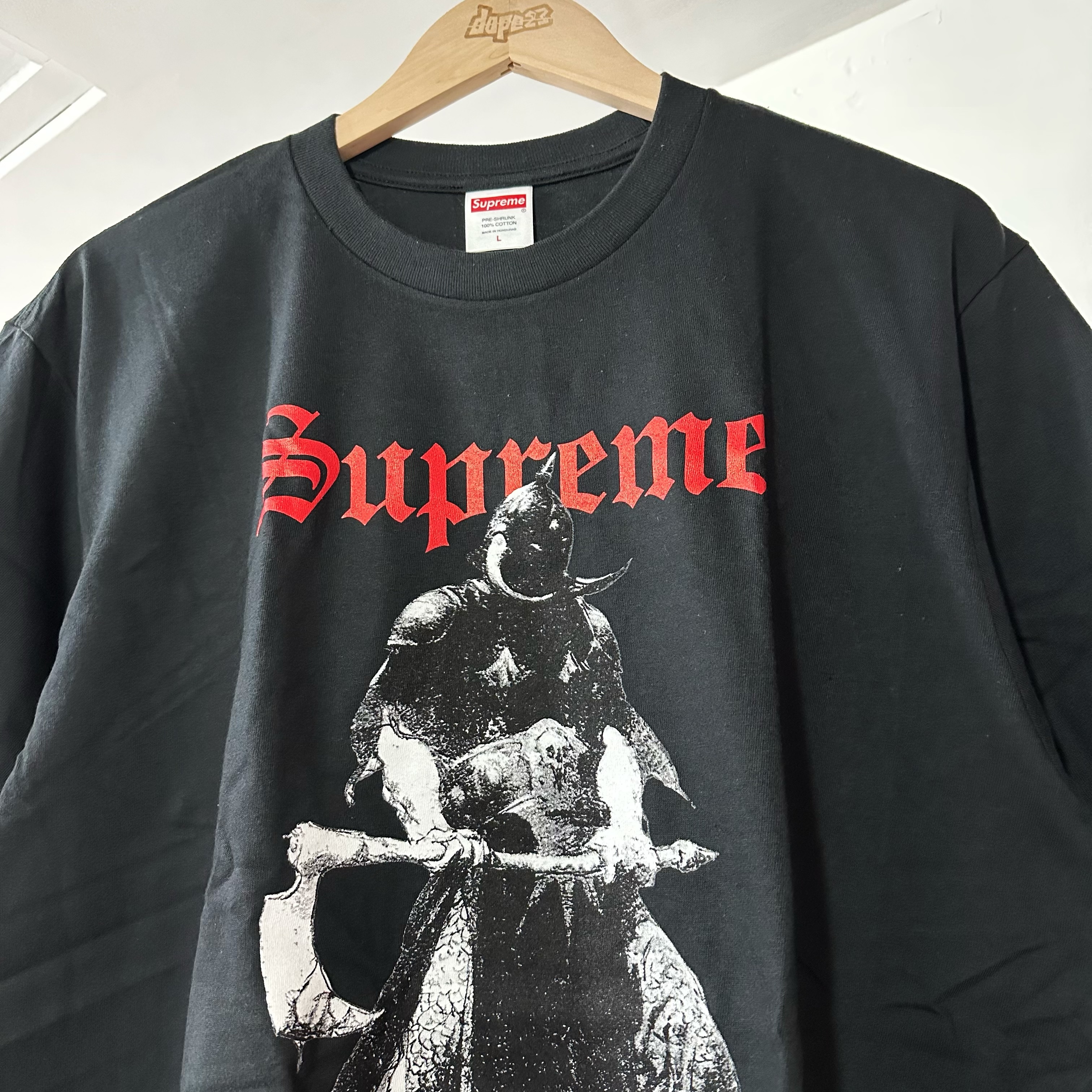 Supreme/Frank Frazetta Destruction Tee Black