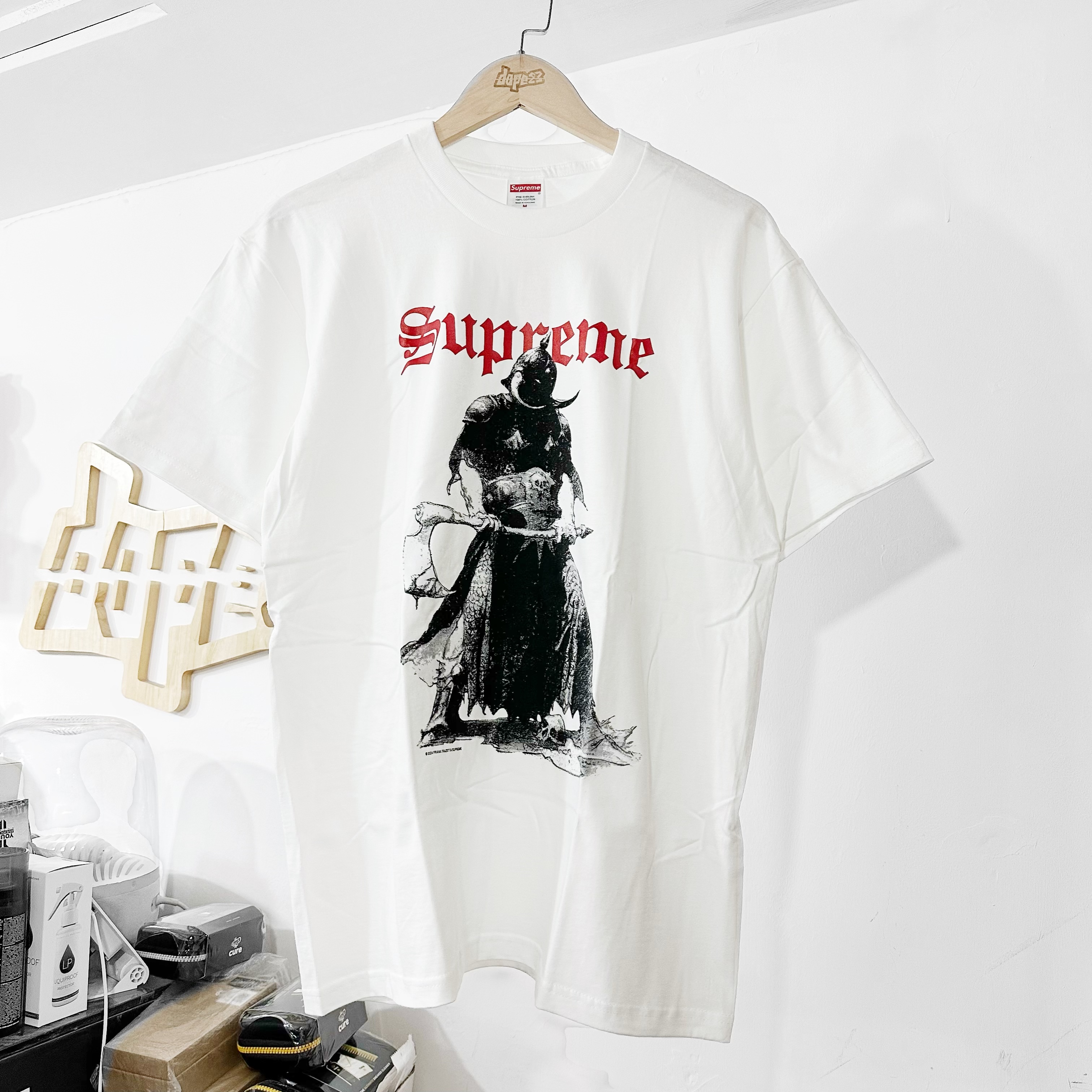 Supreme/Frank Frazetta Destruction Tee White
