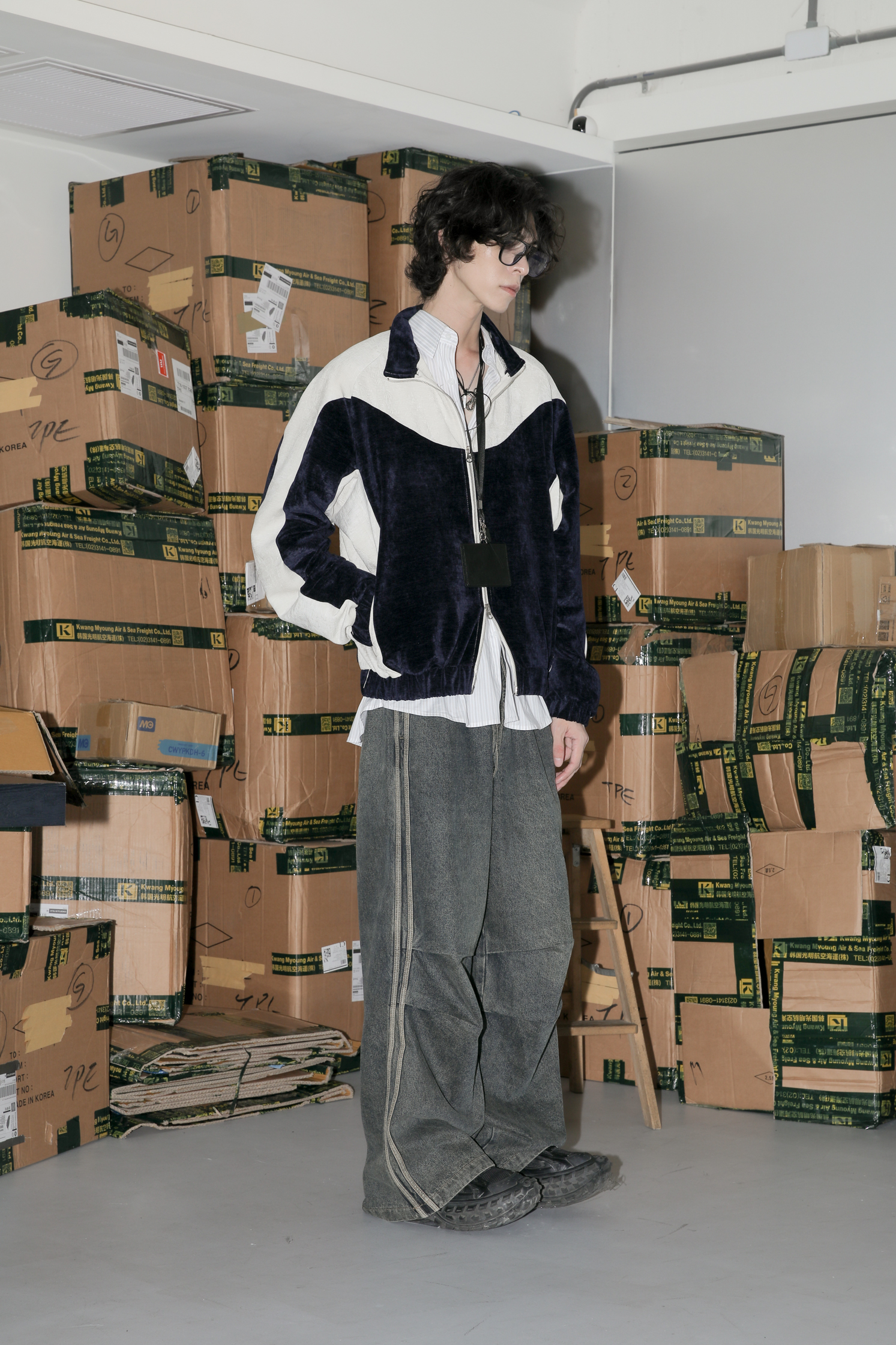 Velour Zip Up #外套