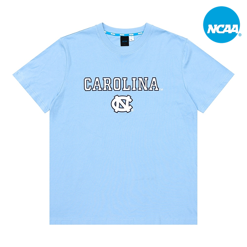 【NCAA】北卡大學 North Carolina 中性圓領棉T-淺藍