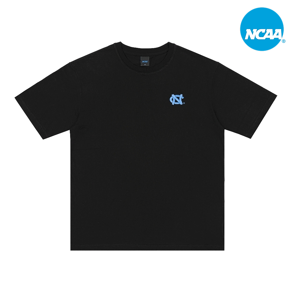 【NCAA】北卡大學 North Carolina 中性LOGO圓領T-黑