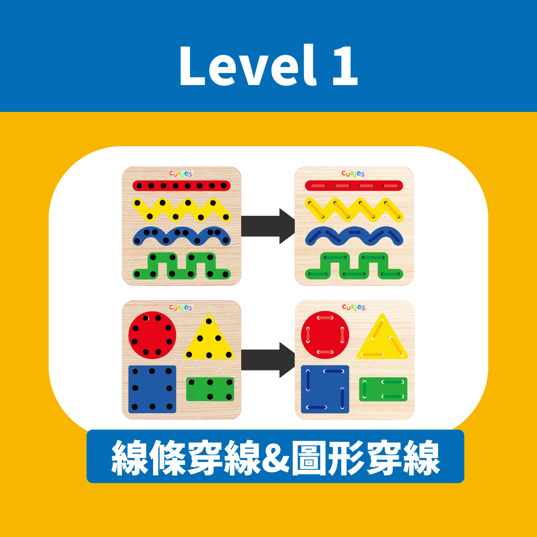 Curios® Lacing Card Game穿線板