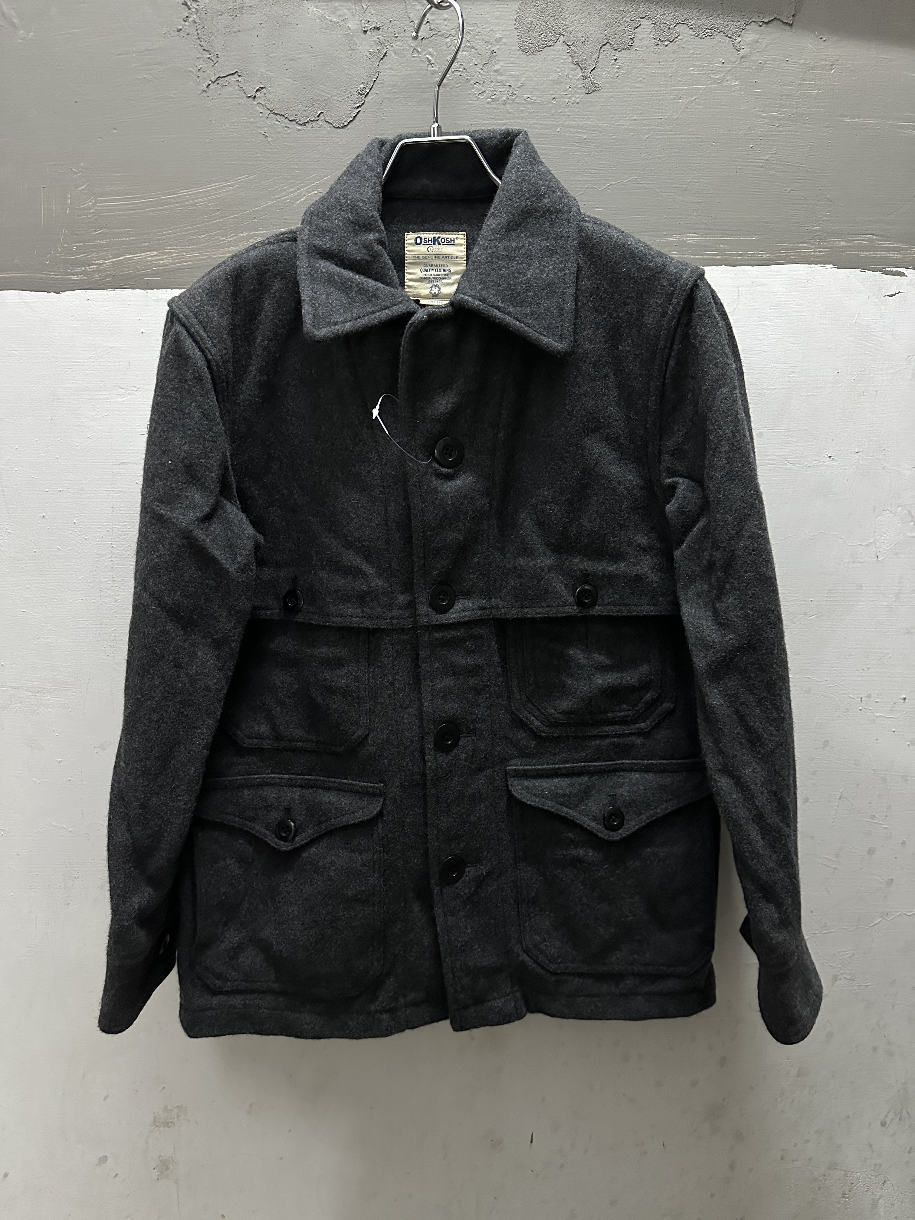 90-00s OSHKOSH Wool Mackinaw Jacket
