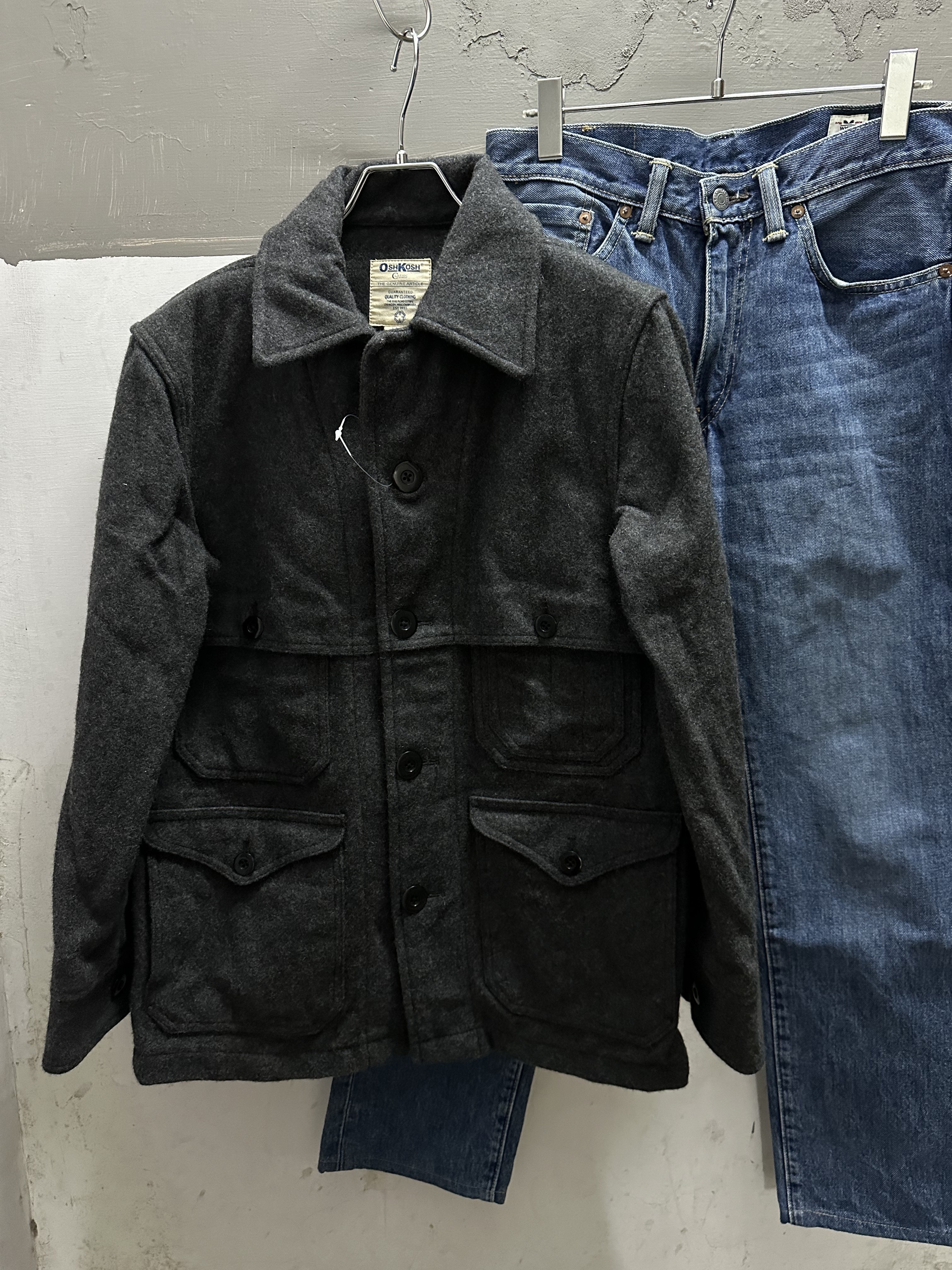 90-00s OSHKOSH Wool Mackinaw Jacket
