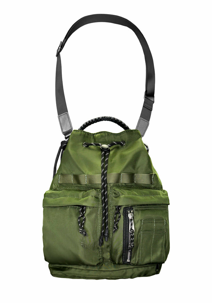 【OMZ x 好用包包 0331】[ZU13] MA-1 LARGE SIZE 2 way drawstring Shoulder Bag