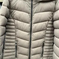 [S] DKNY LIGHTWEIGHT PUFFER JACKET,THISTLE, DLSMPR20-THI [FINAL SALE] (SD1143)