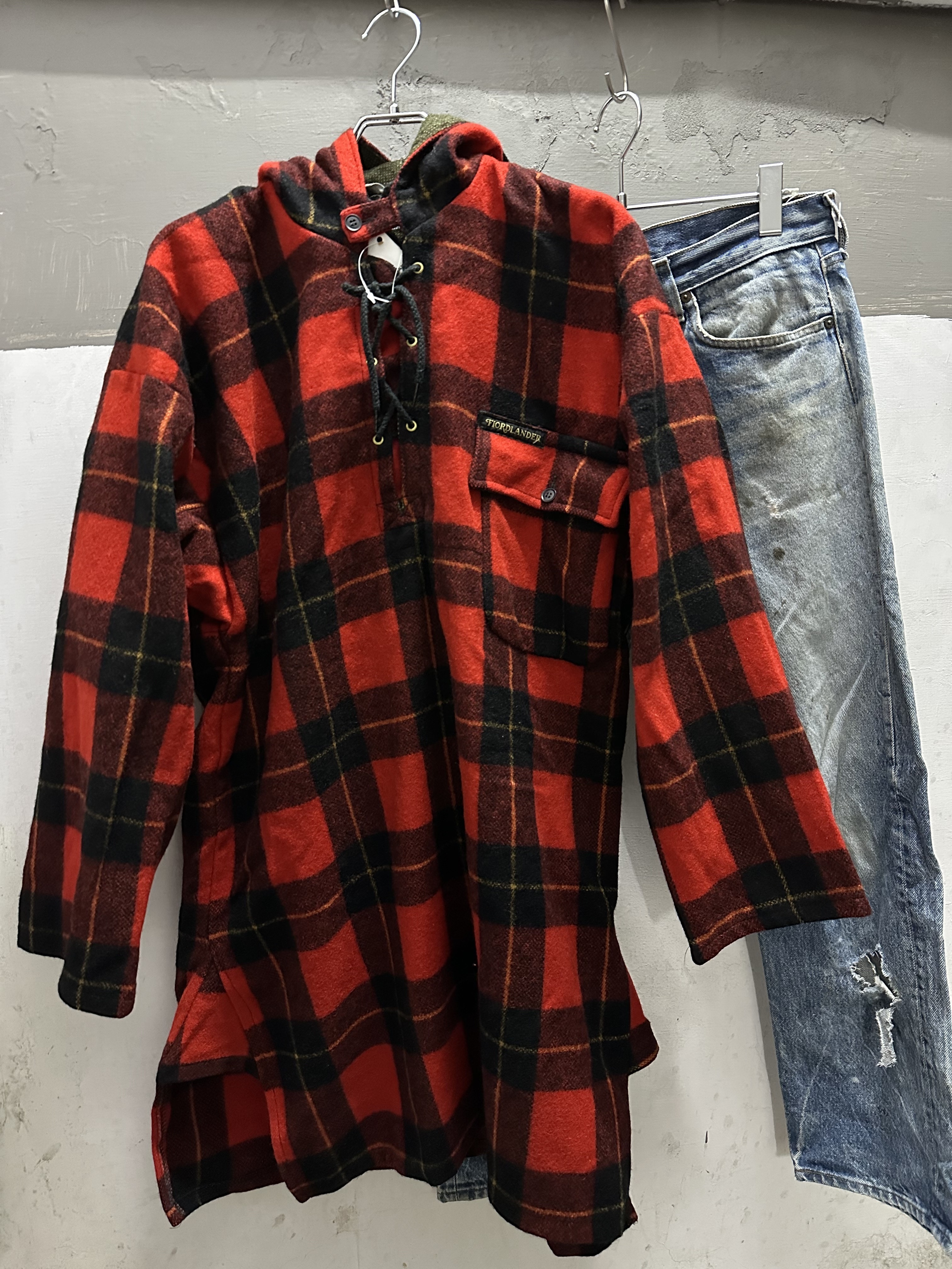 80s FIORDLANDER Wool Coat Made in New Zealand