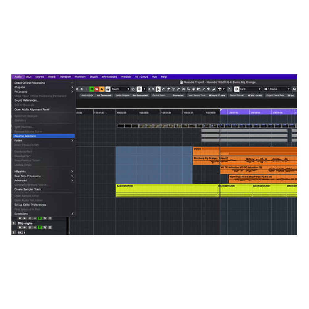 Steinberg Steinberg / Nuendo 13 數位音樂編輯軟體 (專業版/教育版) 第 3 張圖片｜三峽錄音 / 音響