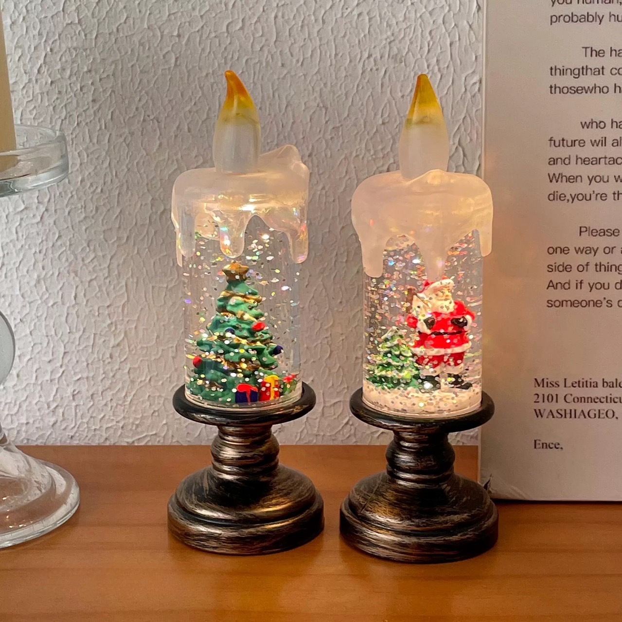 聖誕節發光蠟燭🕯