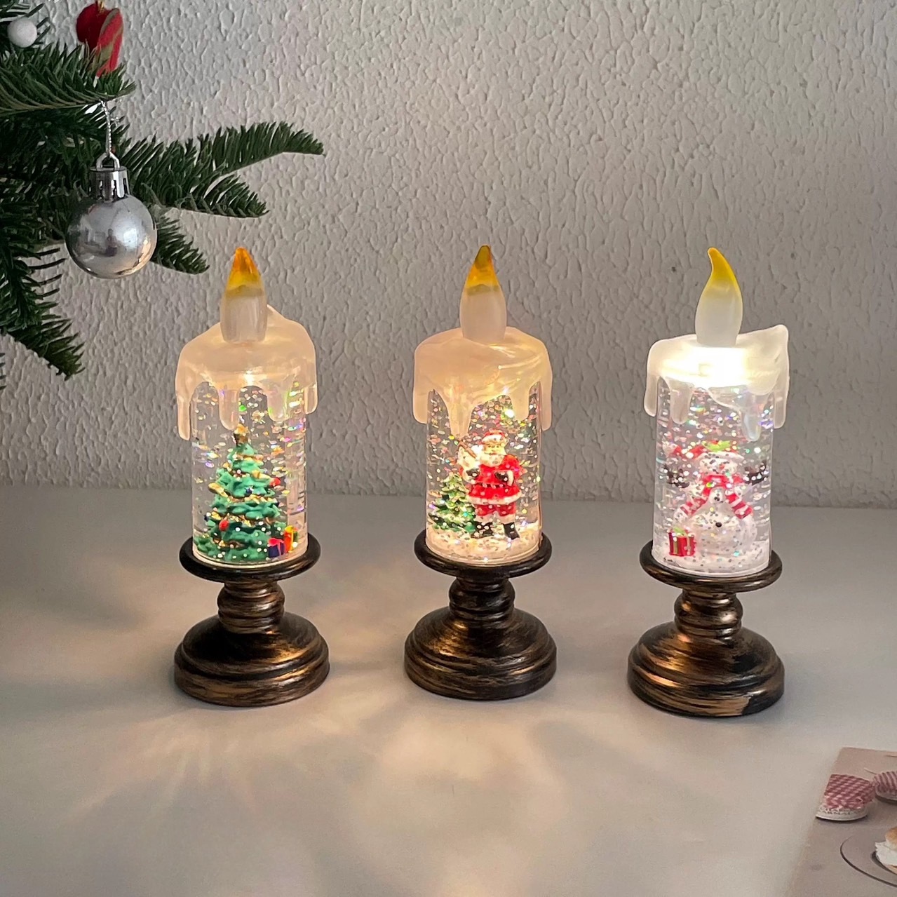 聖誕節發光蠟燭🕯