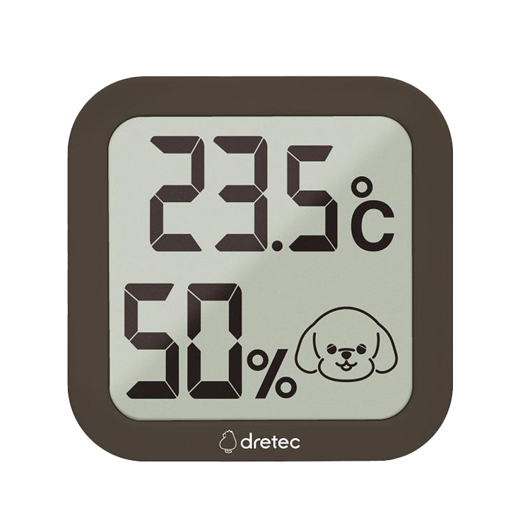 多利科 - 寵物環境溫濕度計【O-443D系列】(貓狗專用)
