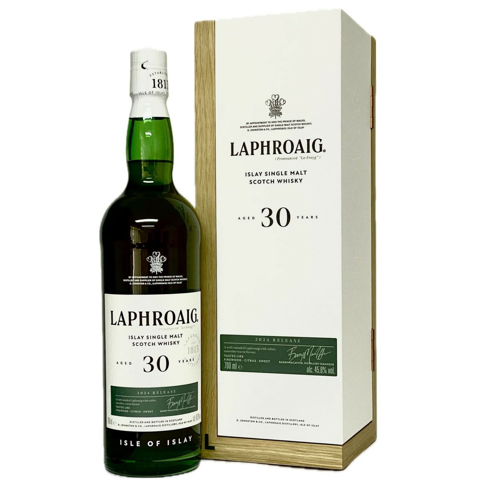 拉弗格 30年 2024 單一麥芽威士忌 700mL
