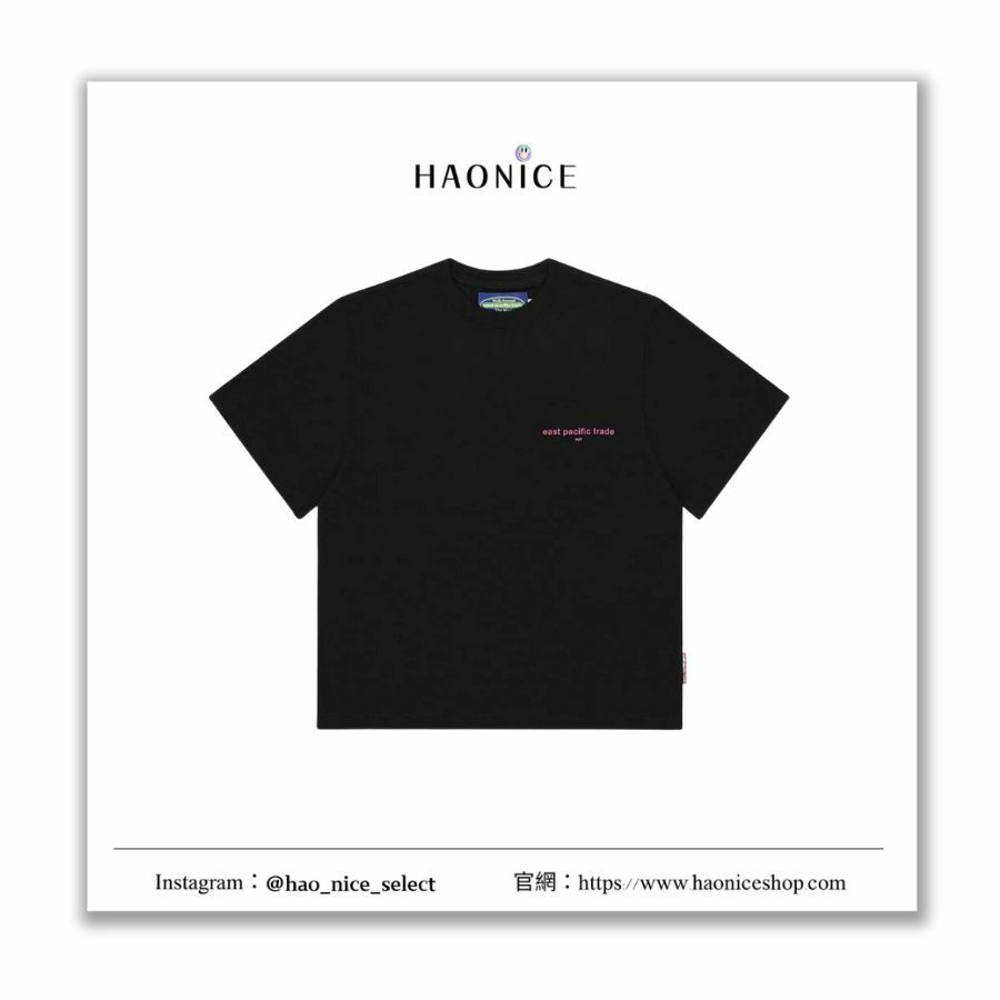 【HAO NICE】 EAST PACIFIC TRADE✨經典logo 撲克印花 圓領短袖 短T 美式休閒