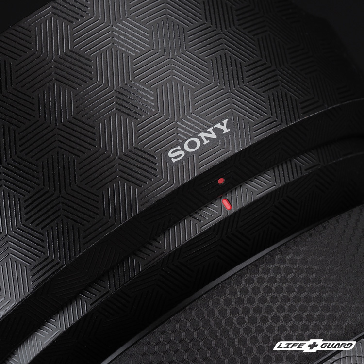 SONY FE 28-70mm F2 GM 貼膜質感特寫，LIFE+GUARD 設計風格