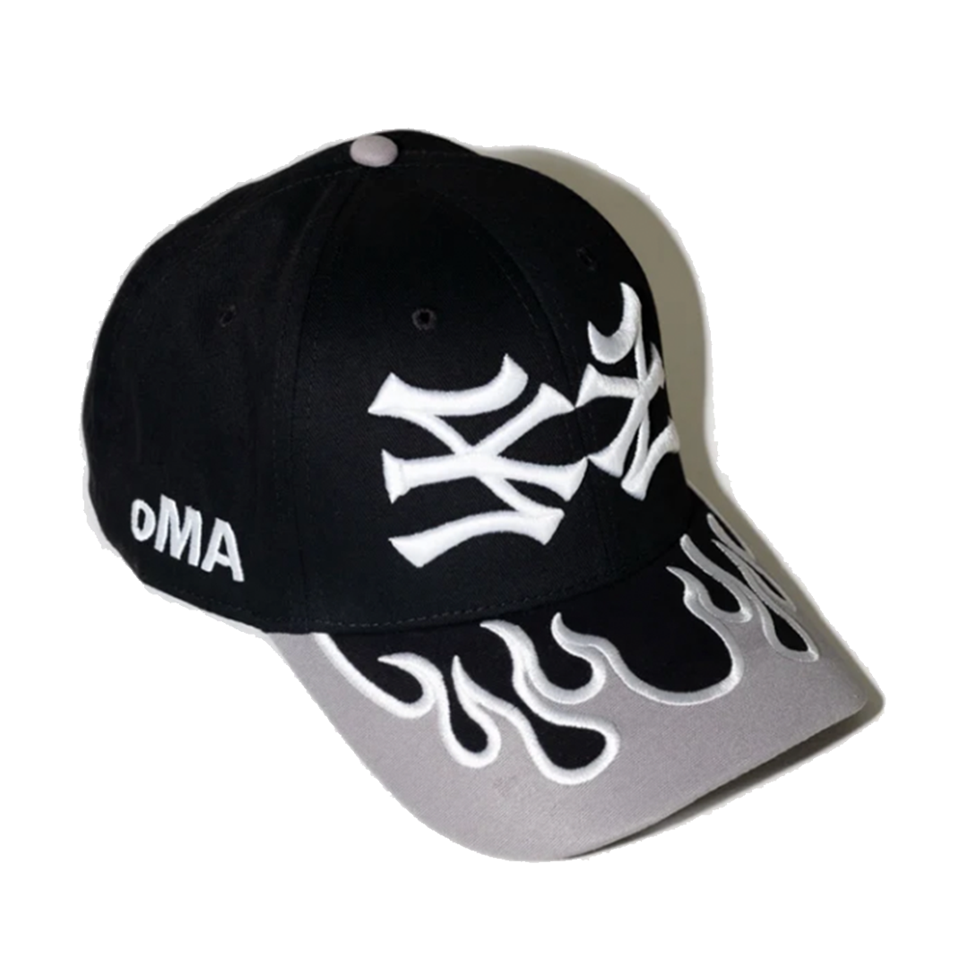oMA STUDIOS NY NY HAT ファイヤー グレー oMA NY NY HAT Grey Flame 灰色火焰老帽| FLOMMARKET