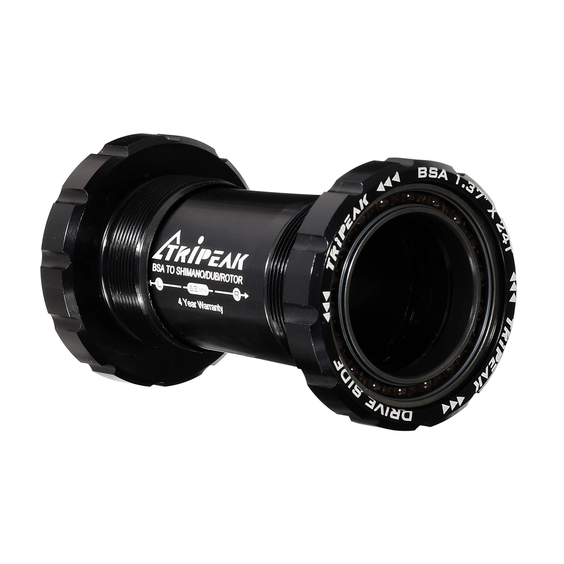 Tripeak JetStream Pro BSA 68mm 3in1 Ceramic Bottom Bracket (30mm,DUB,HG24)