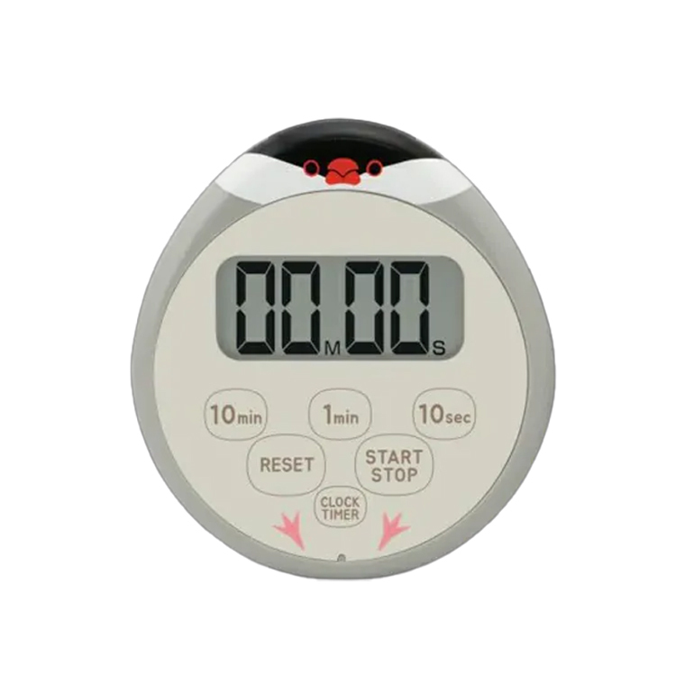 多利科 - 文鳥計時器【T-645】(米色/灰色)