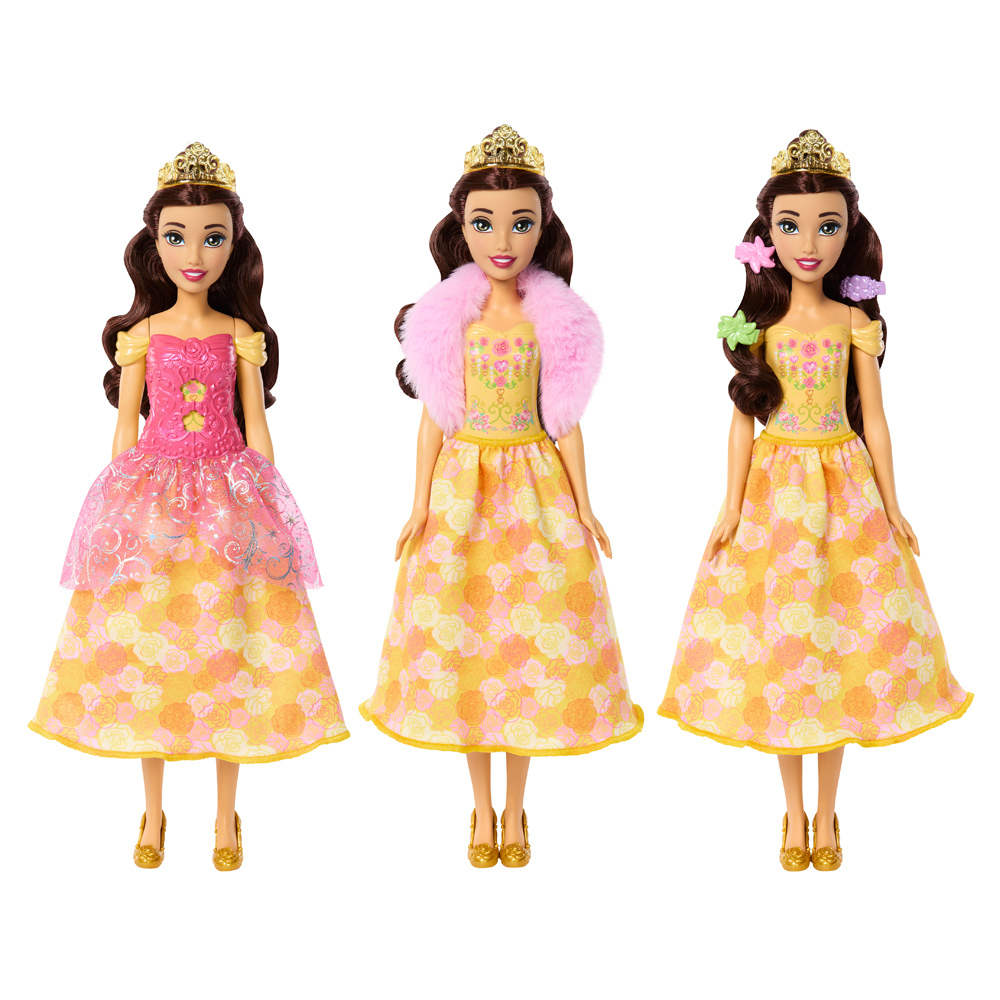 迪士尼公主-貝兒公主與手提衣櫥遊戲組