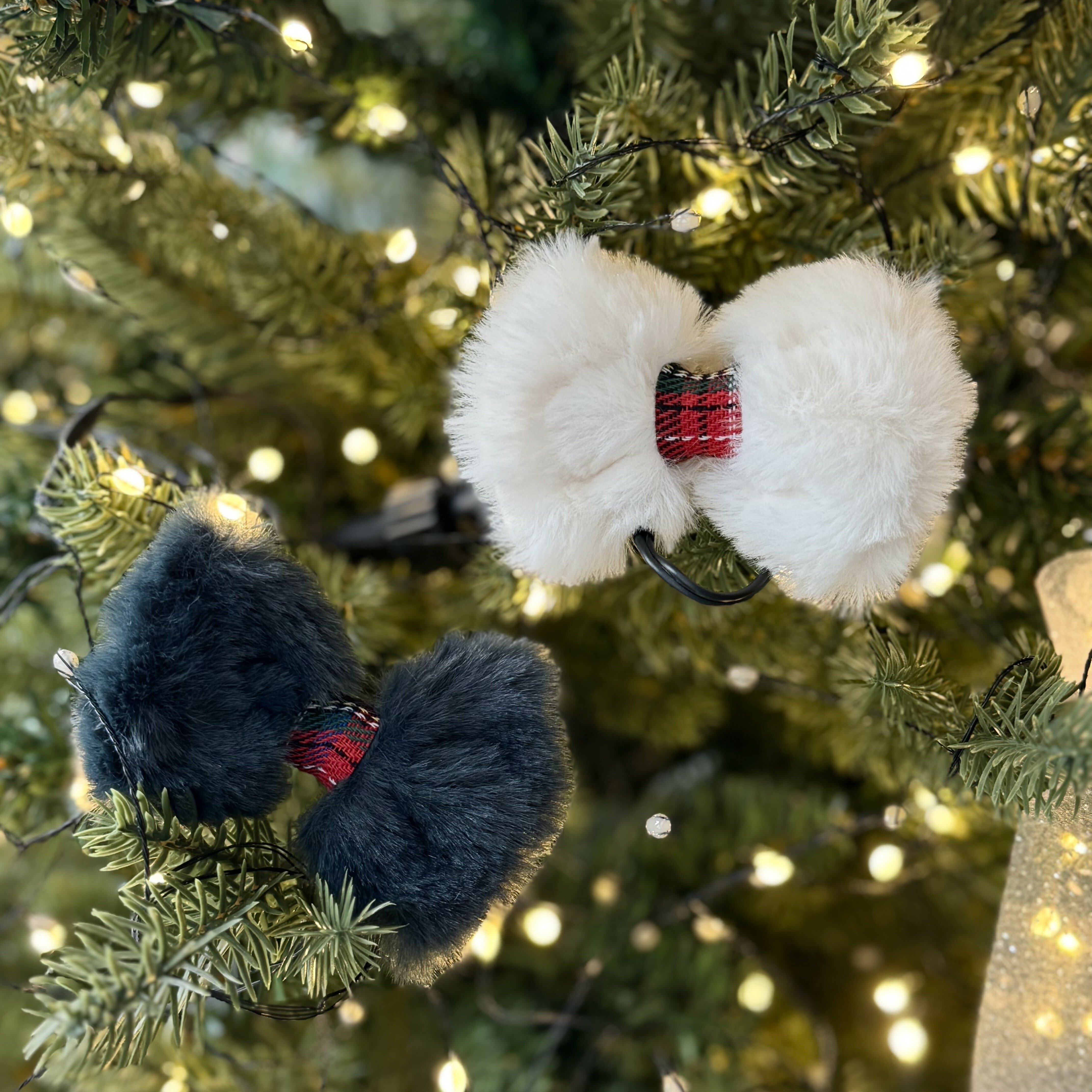 OPAAAP 蘇格蘭聖誕髮夾