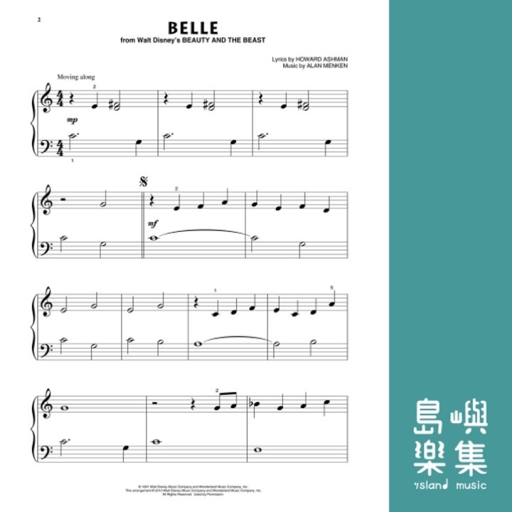 Disney Princess - Beginning Piano Solo Play-Along Volume 10