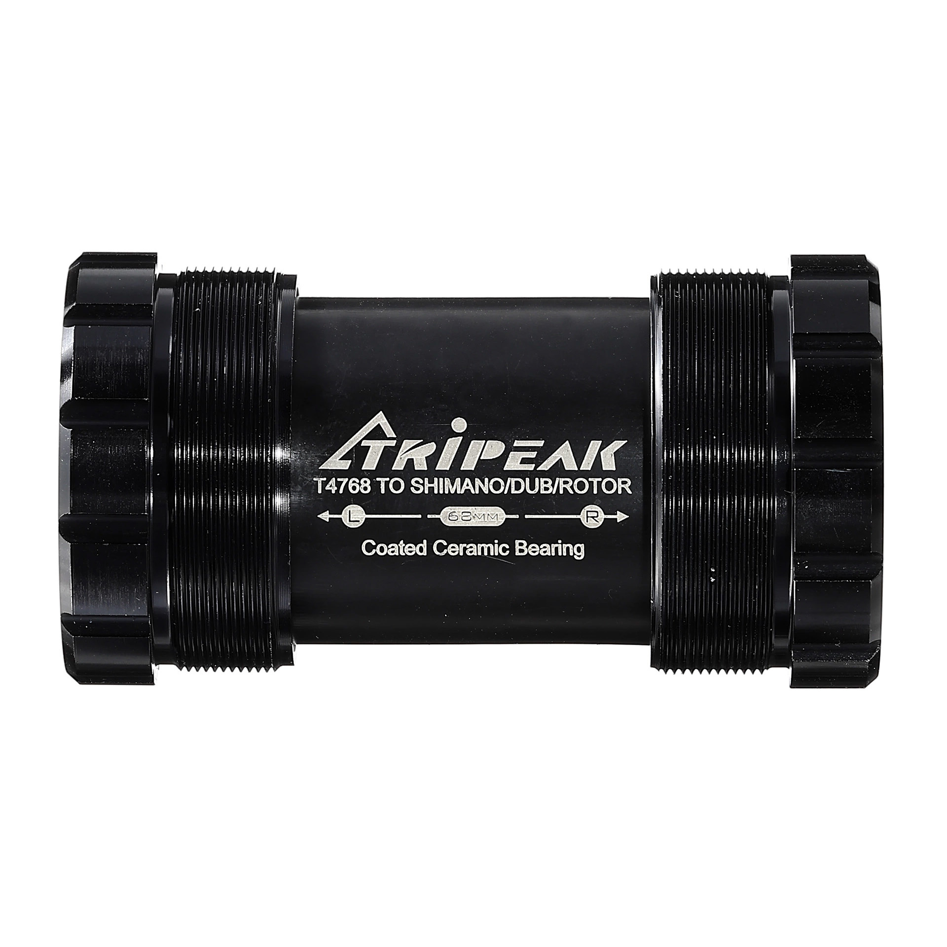 Tripeak JetStream Pro T47 68mm 3in1 Ceramic Bottom Bracket (30mm,DUB,HG24)