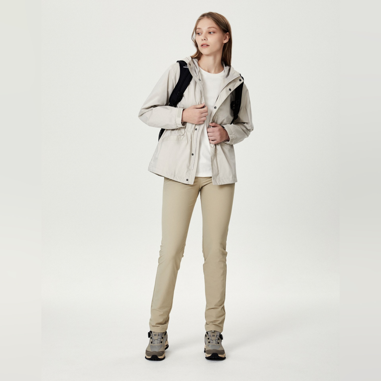 【EIDER】女BLANC彈性登山長褲/24EDWU24301-[淺卡其、經典黑]