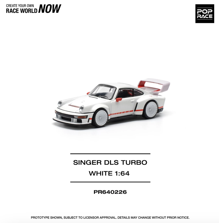 【預訂】Pop Race Singer DLS Turbo (Track) White