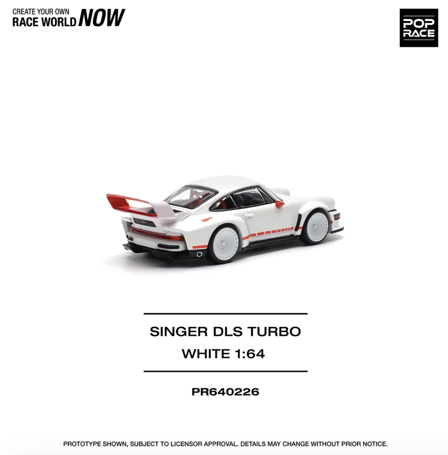 【預訂】Pop Race Singer DLS Turbo (Track) White