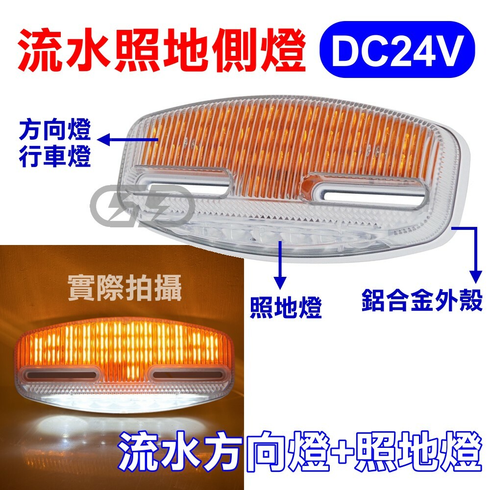 24V橢圓工字邊燈 晶典光電