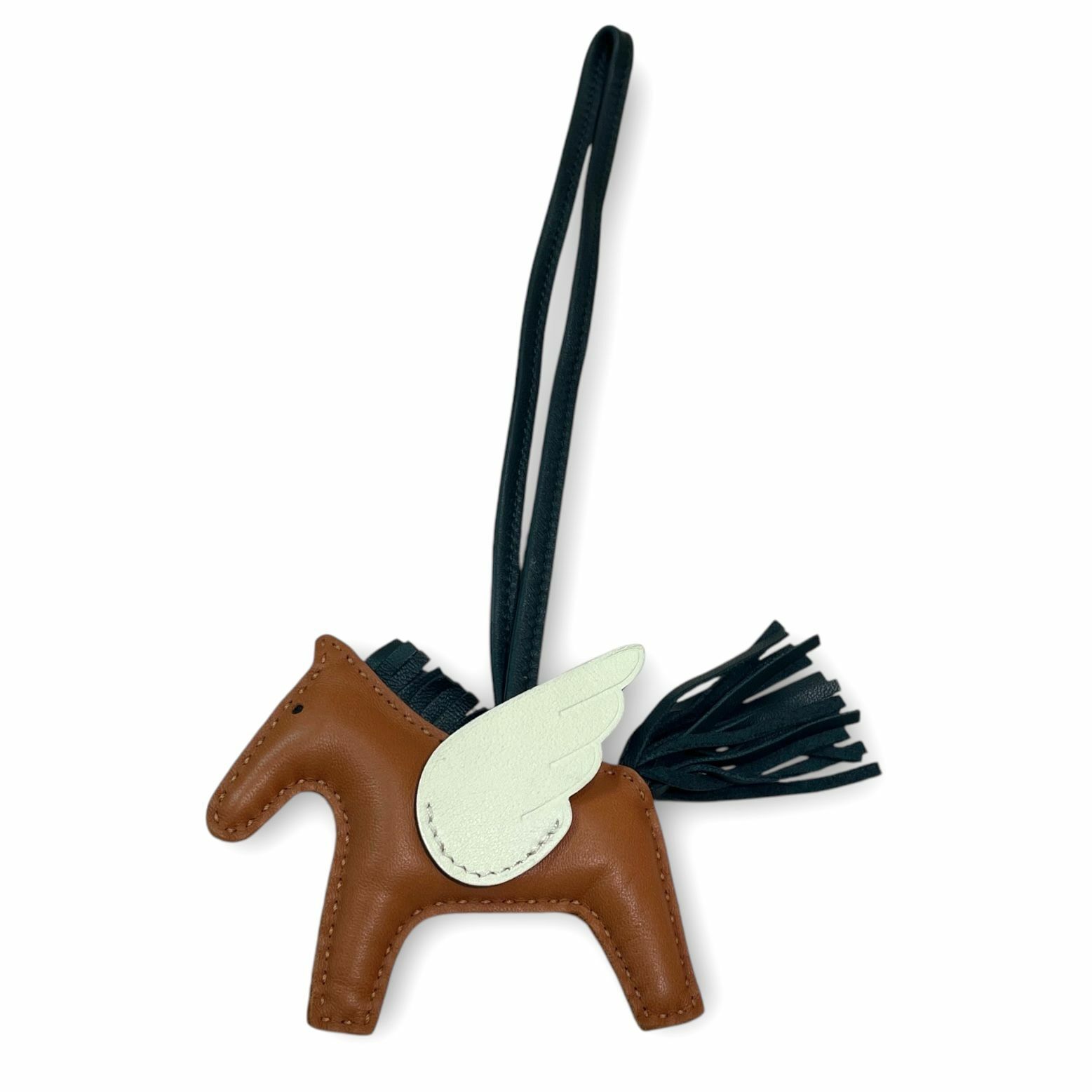 全新HERMES 飛馬PM 棕色x氣泡綠 Rodeo Charm #BRAND NEW#香榭站正品