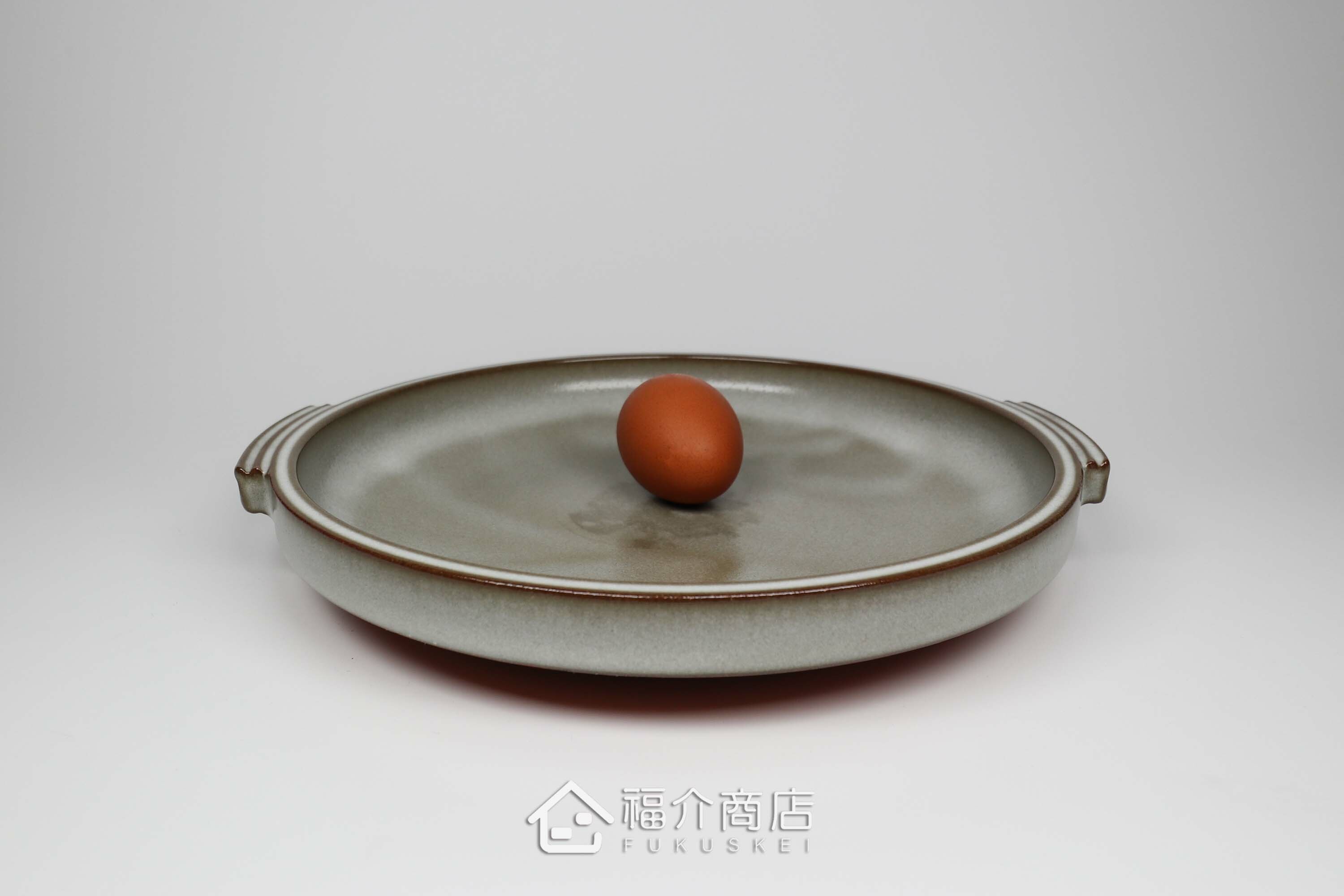 日本製淺型陶鍋