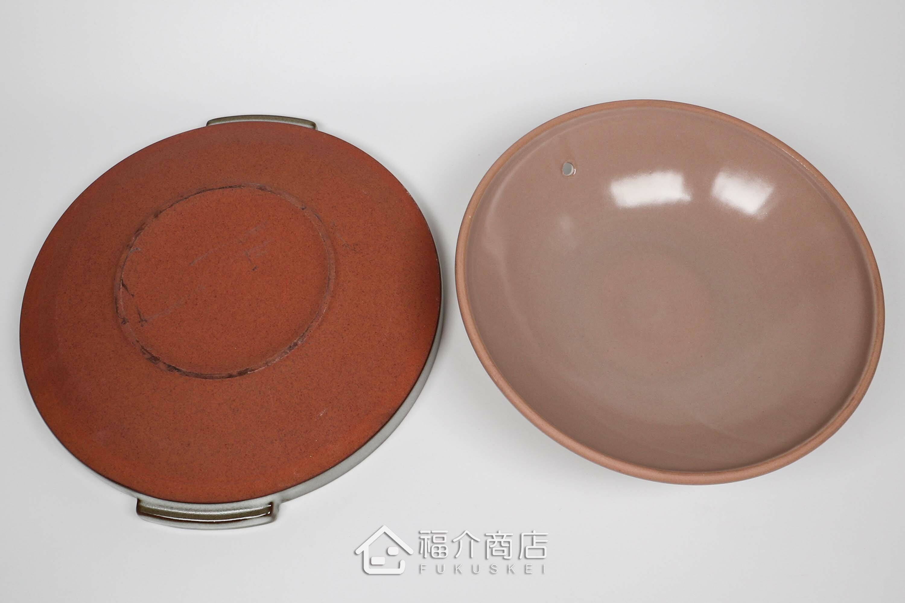 日本製淺型陶鍋