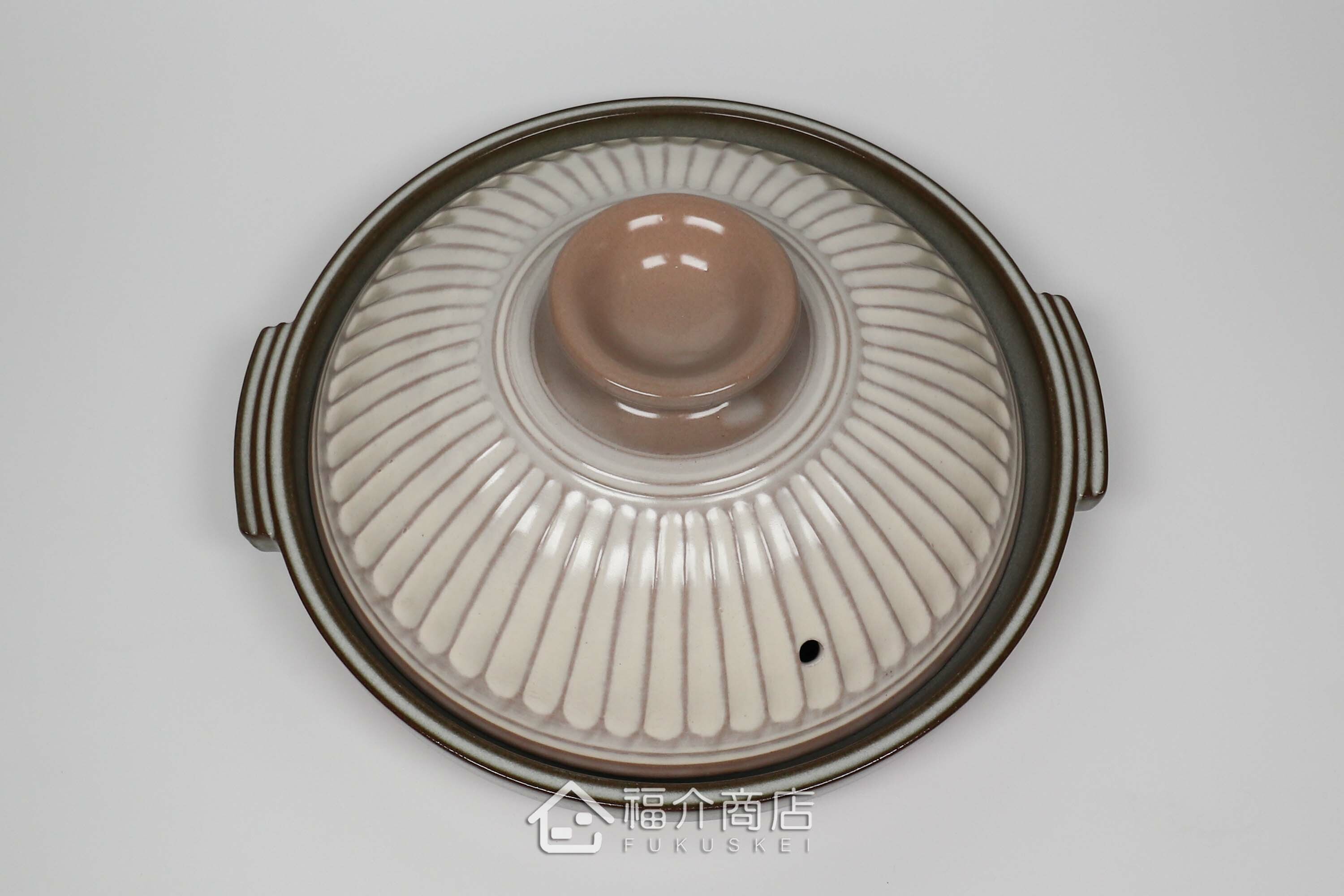 日本製淺型陶鍋