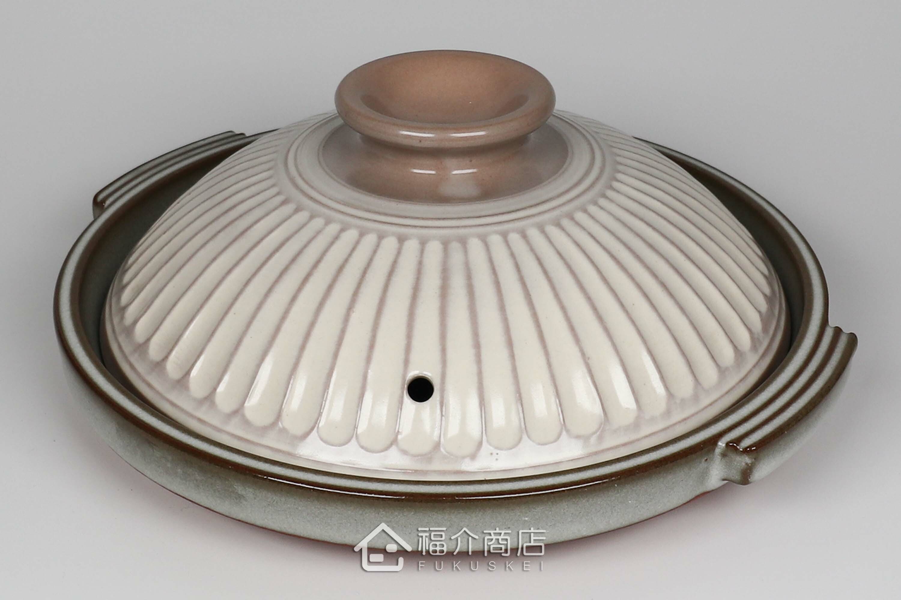 日本製淺型陶鍋