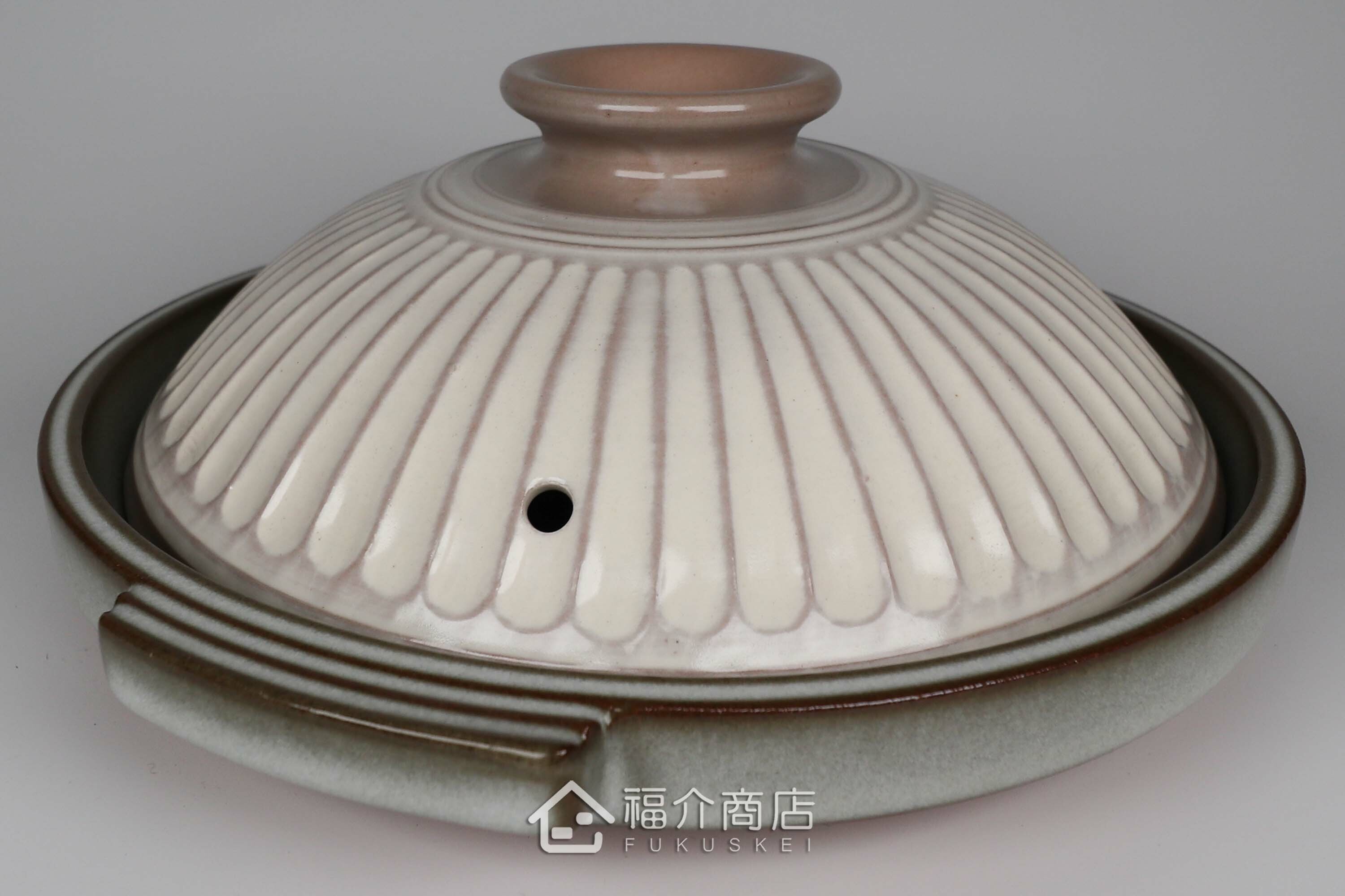 日本製淺型陶鍋