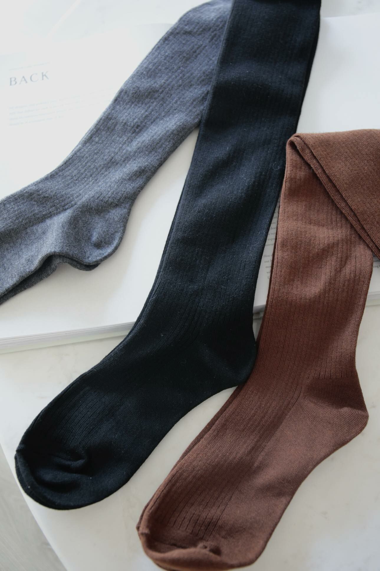 QC29 羊絨高筒襪