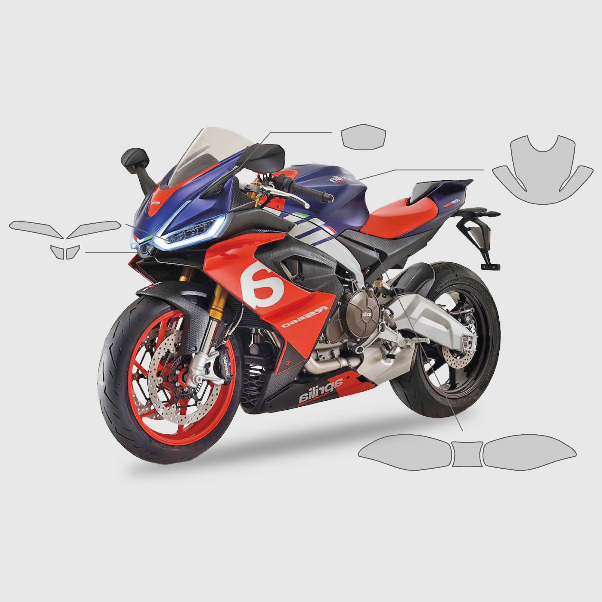 APRILIA RS660｜3M頂級犀牛皮保護膜
