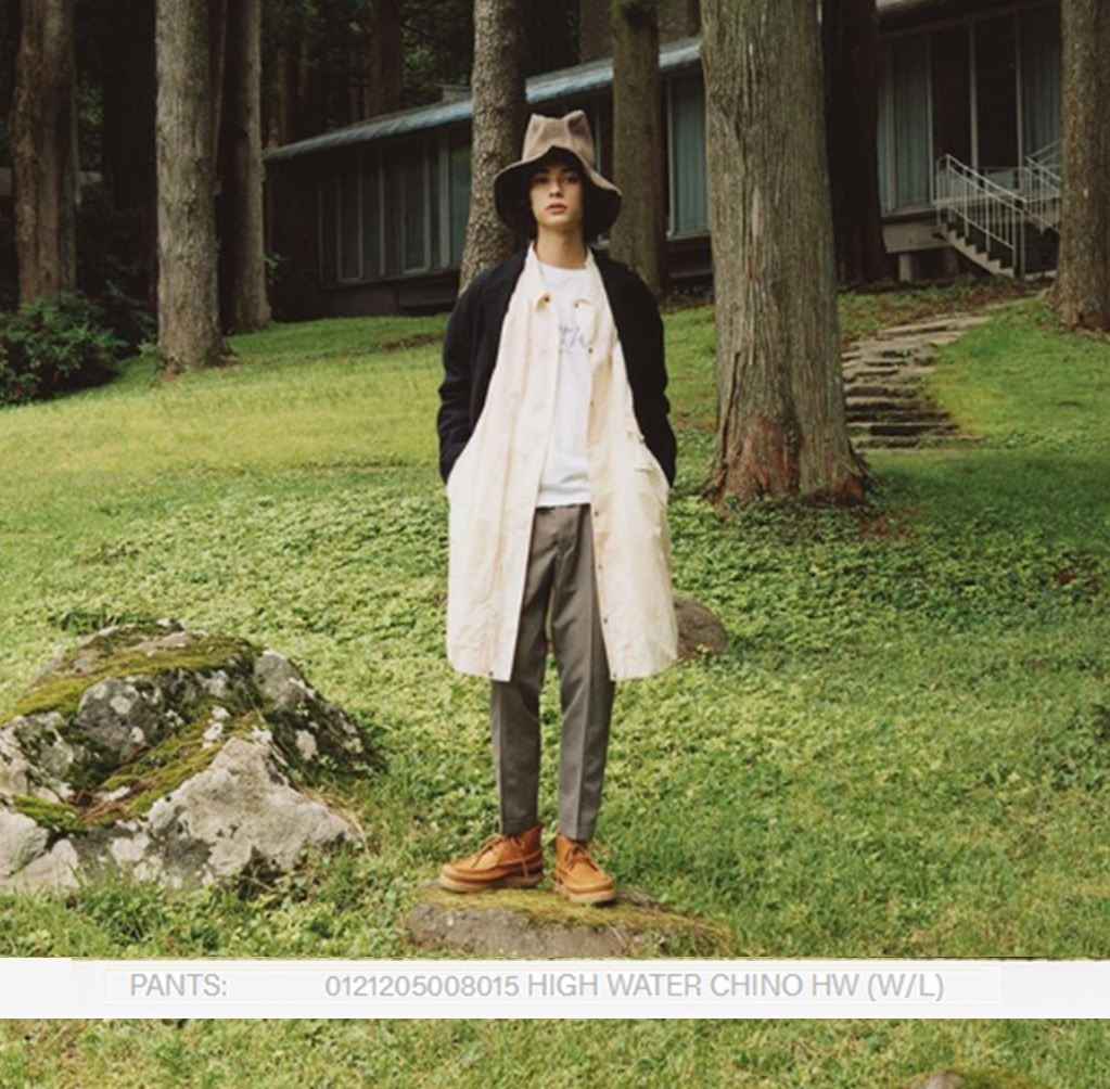 VISVIM HIGH WATER CHINO HW PANTS (W/L) (( USED S )) *近未使用品 - GREY SIZE 2 IN STOCK NOW (現貨發售中)