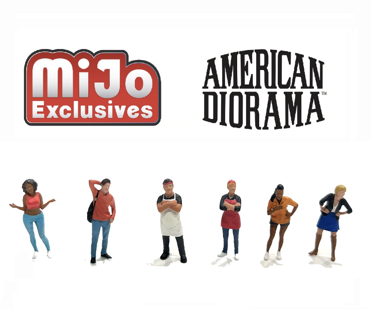 【預訂】American Diorama 1:64 Street Art Diorama: LA Graffi