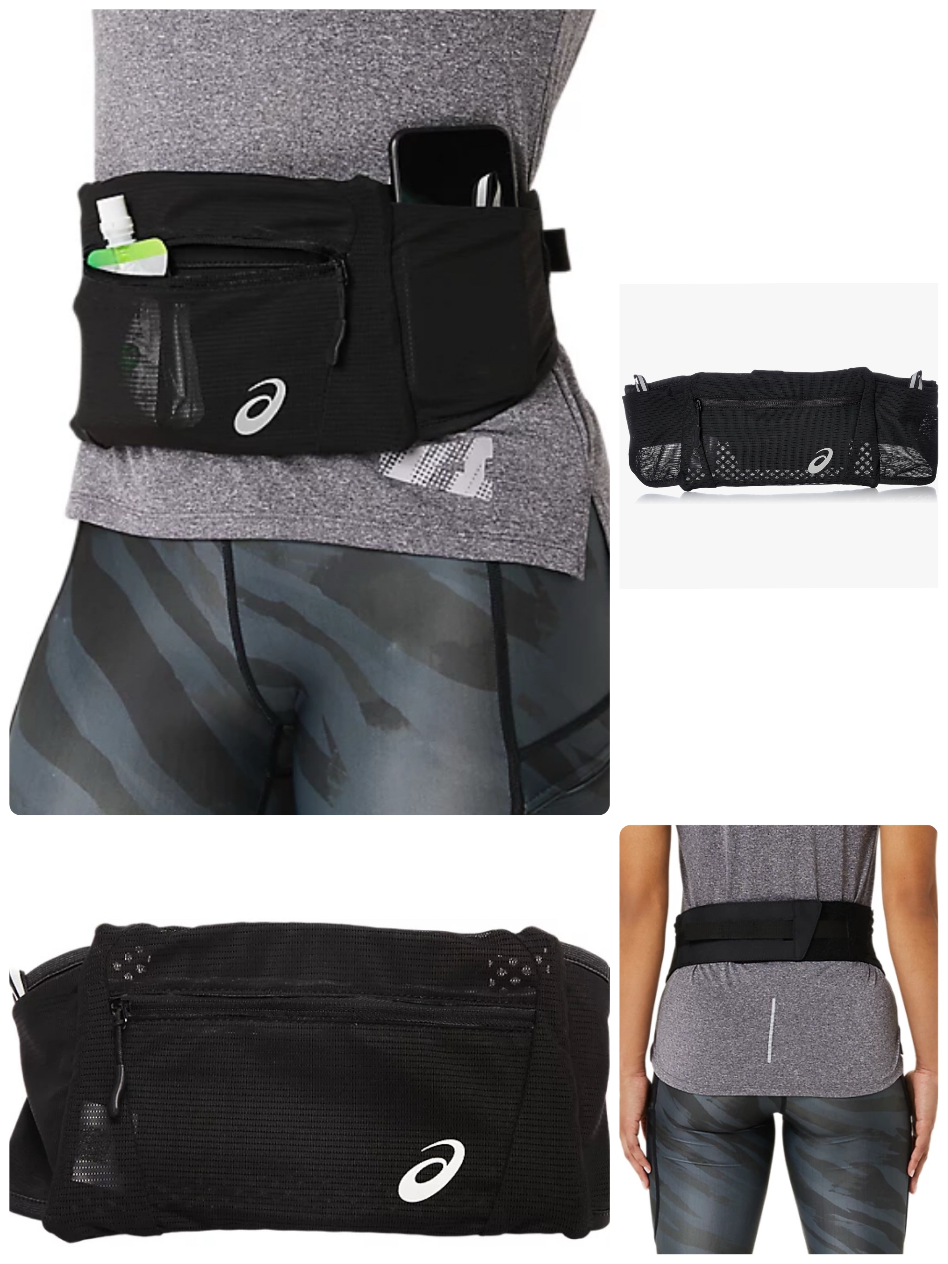 【現貨】asics 跑步腰包 J1206903（黑色）