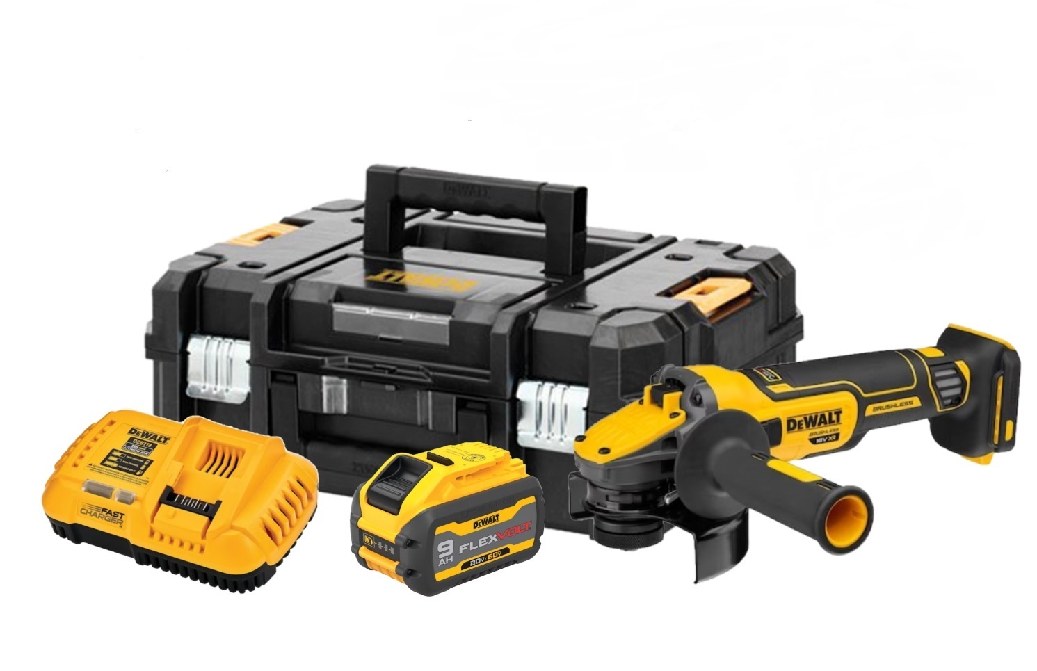 得偉 DEWALT 20V 無刷 調速 砂輪機 單電 9.0 DCG409VSX1T 5吋 DCG409