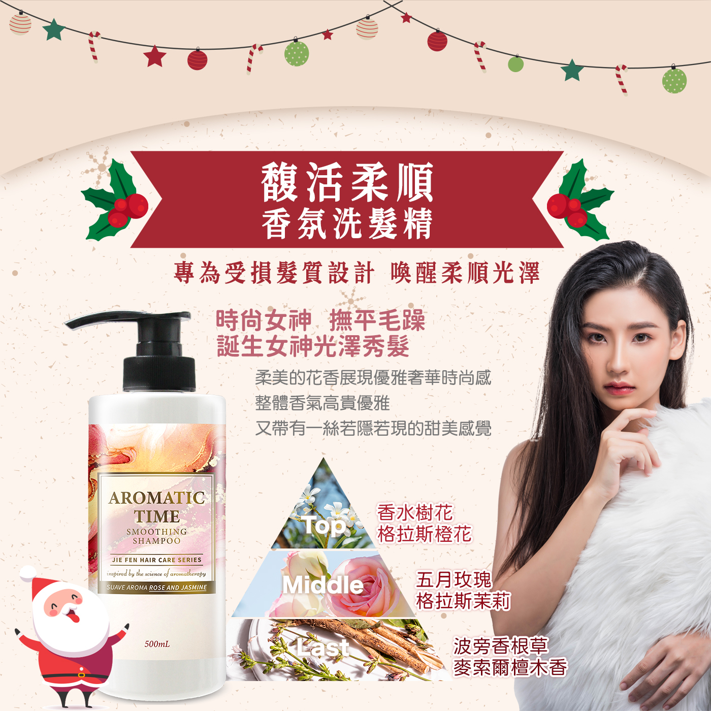 潔芬 聖誕節交換禮物 馥活禮盒 馥活柔順香氛洗髮精 馥活清爽香水沐浴露