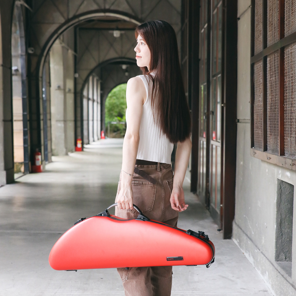 HIGHTECH 科技感系列 小提琴海豚盒 (橘紅)