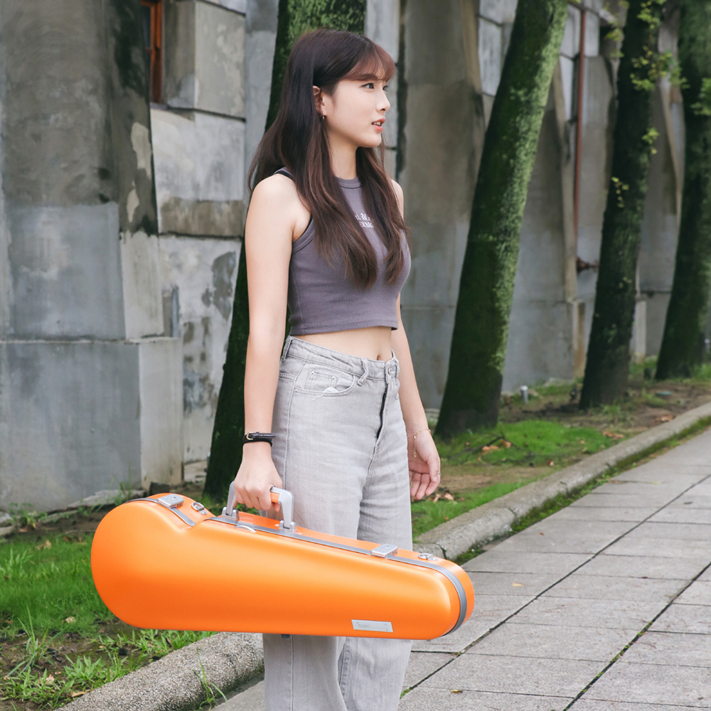 LA DEFENSE 拉德芳斯系列 中提琴三角盒 (橘)