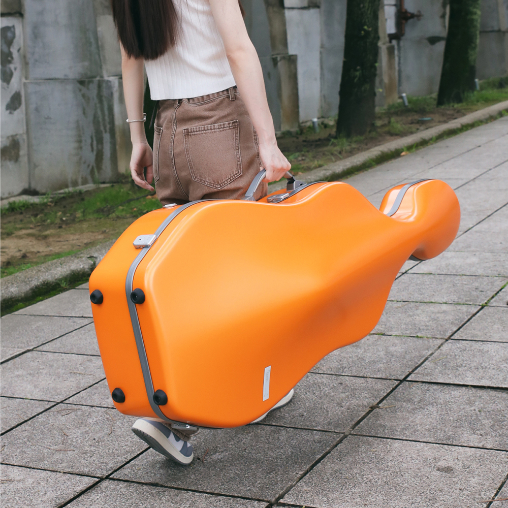 LA DEFENSE 拉德芳斯系列 大提琴盒 (橘)